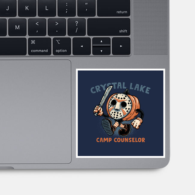 Camp Counselor-None-Glossy-Sticker-glitchygorilla