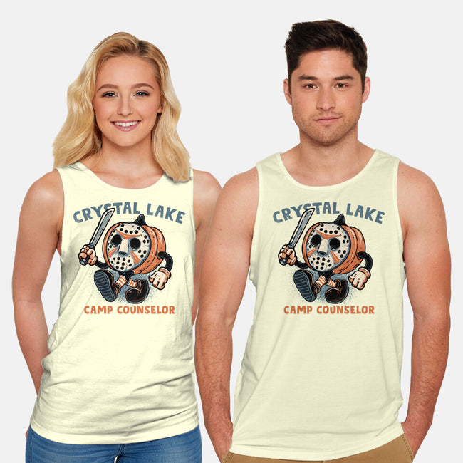 Camp Counselor-Unisex-Basic-Tank-glitchygorilla