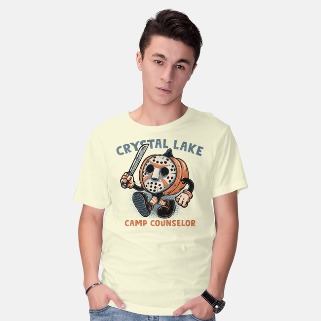 Camp Counselor-Mens-Basic-Tee-glitchygorilla