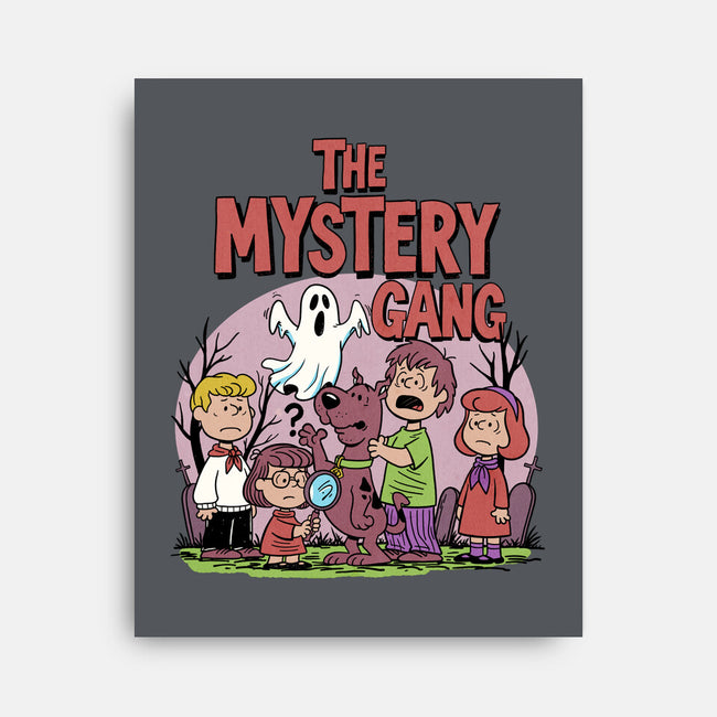 The Mystery Gang-None-Stretched-Canvas-P1yu5h