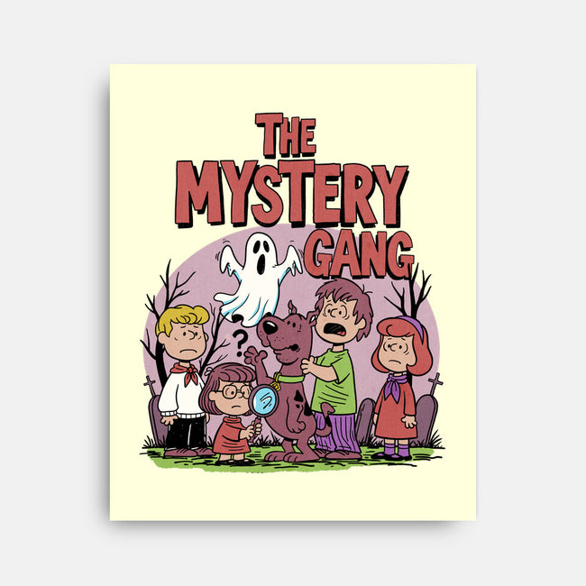The Mystery Gang-None-Stretched-Canvas-P1yu5h