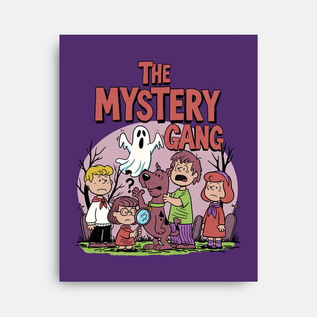 The Mystery Gang-None-Stretched-Canvas-P1yu5h