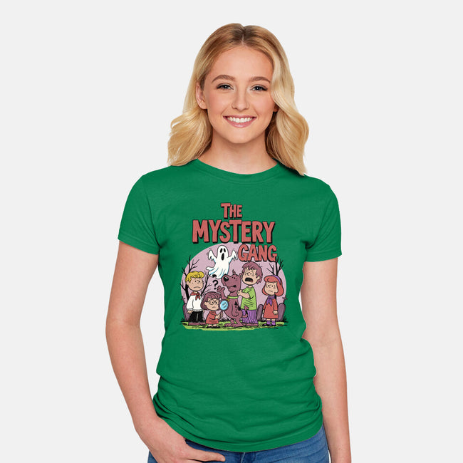 The Mystery Gang-Womens-Fitted-Tee-P1yu5h