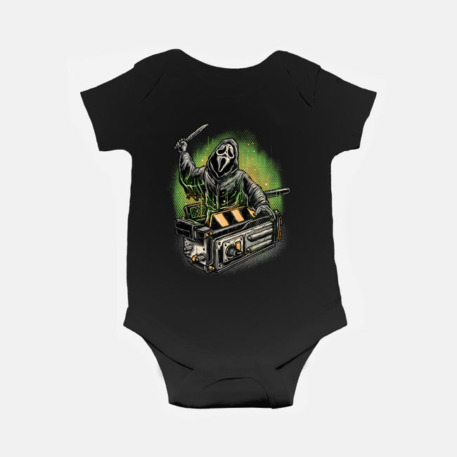 The Ghost Trap-Baby-Basic-Onesie-glitchygorilla