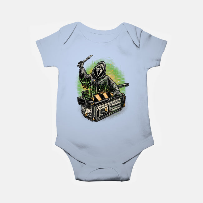 The Ghost Trap-Baby-Basic-Onesie-glitchygorilla
