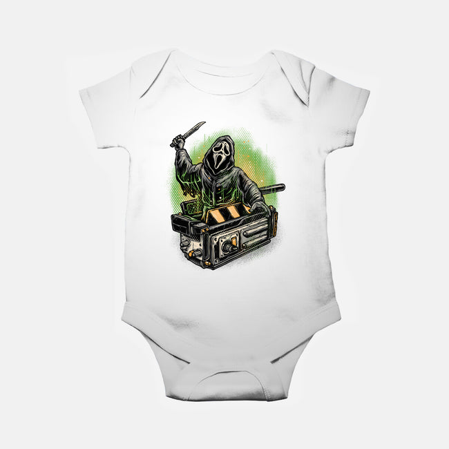The Ghost Trap-Baby-Basic-Onesie-glitchygorilla