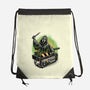 The Ghost Trap-None-Drawstring-Bag-glitchygorilla