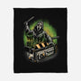 The Ghost Trap-None-Fleece-Blanket-glitchygorilla