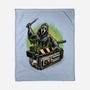 The Ghost Trap-None-Fleece-Blanket-glitchygorilla