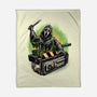 The Ghost Trap-None-Fleece-Blanket-glitchygorilla