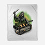 The Ghost Trap-None-Fleece-Blanket-glitchygorilla