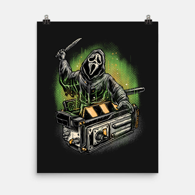 The Ghost Trap-None-Matte-Poster-glitchygorilla