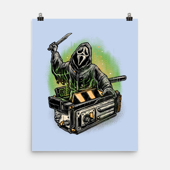The Ghost Trap-None-Matte-Poster-glitchygorilla