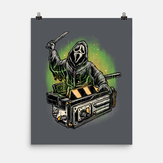 The Ghost Trap-None-Matte-Poster-glitchygorilla