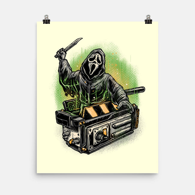 The Ghost Trap-None-Matte-Poster-glitchygorilla