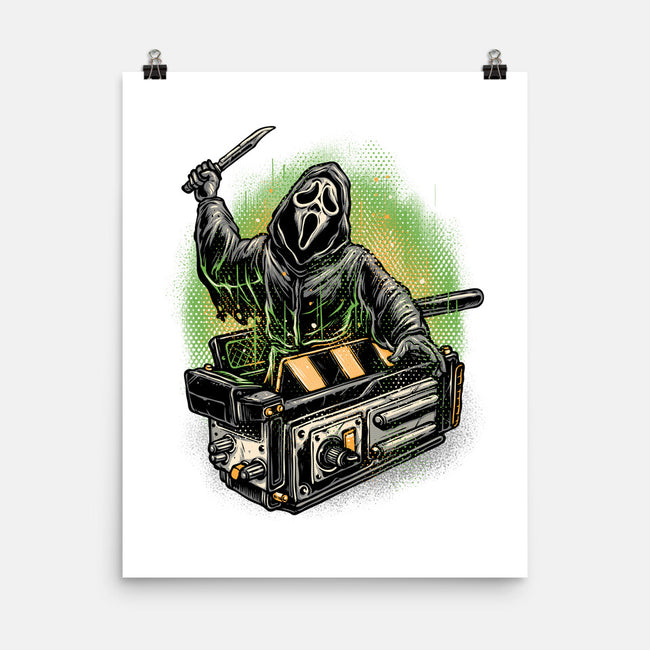 The Ghost Trap-None-Matte-Poster-glitchygorilla