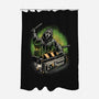 The Ghost Trap-None-Polyester-Shower Curtain-glitchygorilla