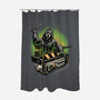 The Ghost Trap-None-Polyester-Shower Curtain-glitchygorilla