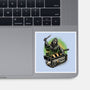 The Ghost Trap-None-Glossy-Sticker-glitchygorilla