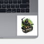 The Ghost Trap-None-Glossy-Sticker-glitchygorilla