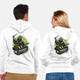 The Ghost Trap-Unisex-Zip-Up-Sweatshirt-glitchygorilla