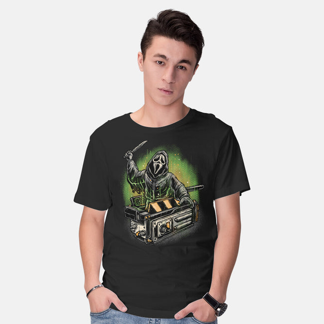 The Ghost Trap-Mens-Basic-Tee-glitchygorilla