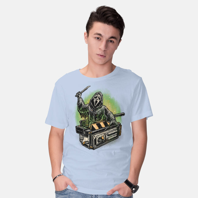 The Ghost Trap-Mens-Basic-Tee-glitchygorilla