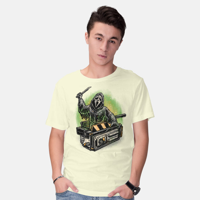 The Ghost Trap-Mens-Basic-Tee-glitchygorilla