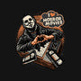 I Love Horror Movies-Womens-Fitted-Tee-glitchygorilla