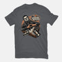 I Love Horror Movies-Womens-Fitted-Tee-glitchygorilla