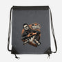 I Love Horror Movies-None-Drawstring-Bag-glitchygorilla