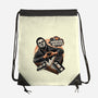 I Love Horror Movies-None-Drawstring-Bag-glitchygorilla