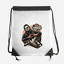 I Love Horror Movies-None-Drawstring-Bag-glitchygorilla