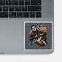 I Love Horror Movies-None-Glossy-Sticker-glitchygorilla