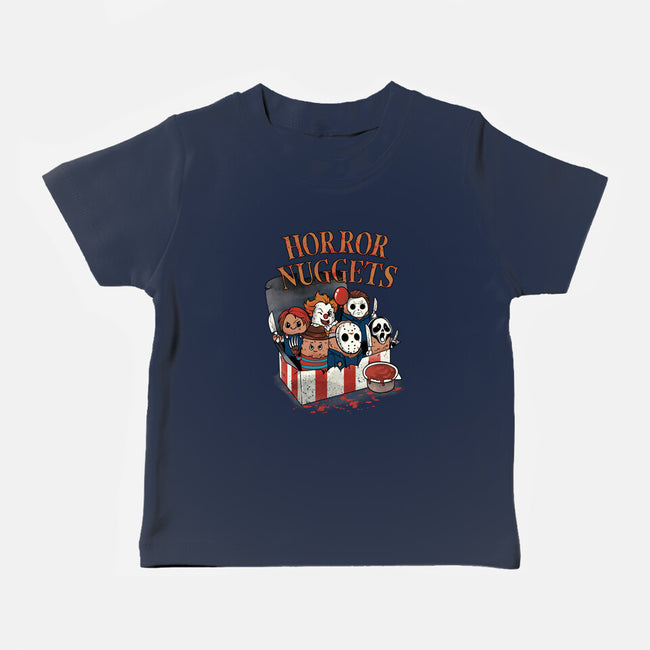 Horror Nuggets-Baby-Basic-Tee-dandingeroz