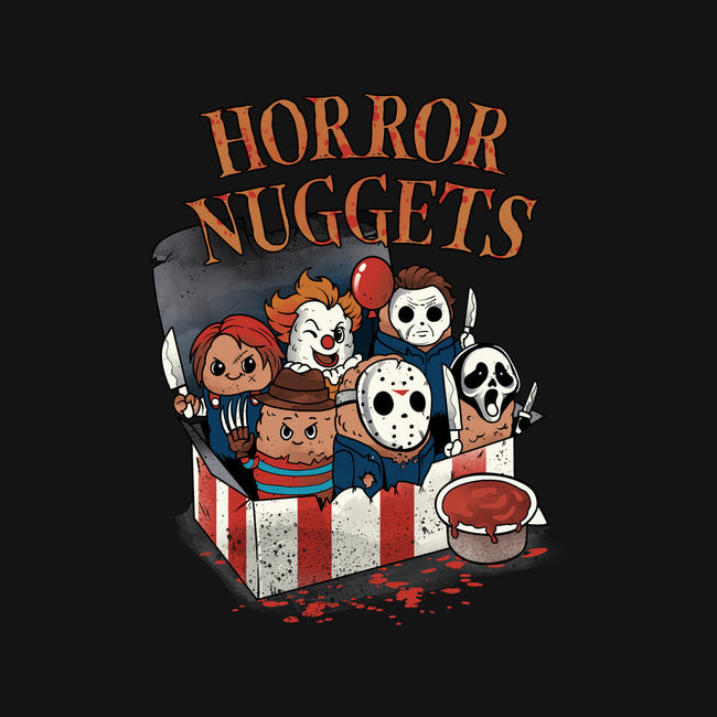 Horror Nuggets-Womens-Fitted-Tee-dandingeroz