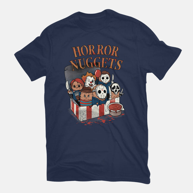 Horror Nuggets-Womens-Fitted-Tee-dandingeroz
