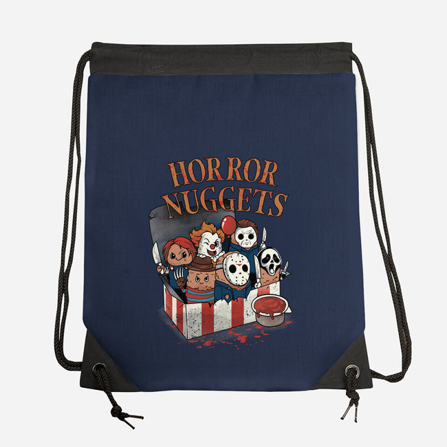 Horror Nuggets-None-Drawstring-Bag-dandingeroz