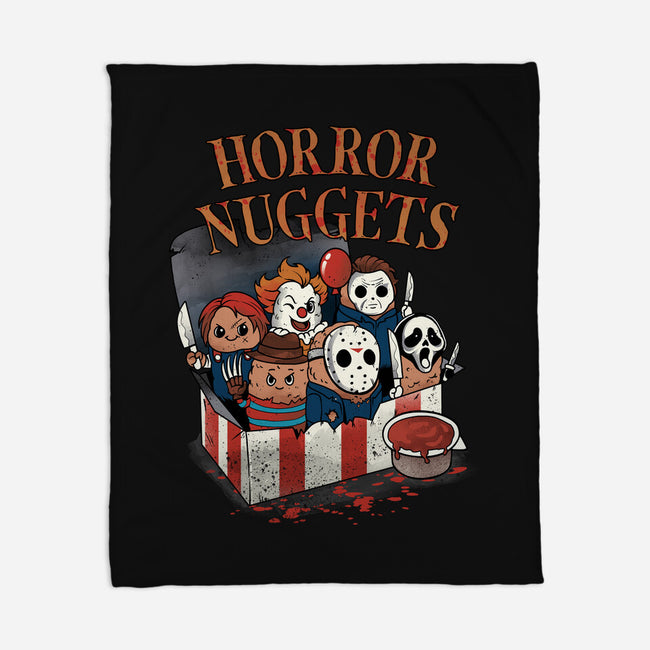 Horror Nuggets-None-Fleece-Blanket-dandingeroz