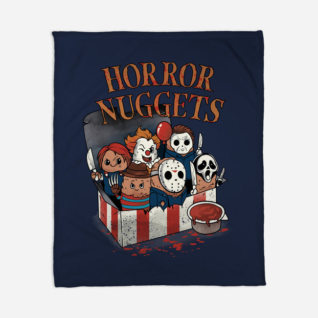 Horror Nuggets-None-Fleece-Blanket-dandingeroz