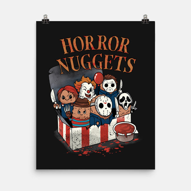 Horror Nuggets-None-Matte-Poster-dandingeroz