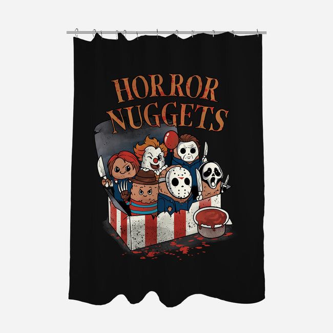 Horror Nuggets-None-Polyester-Shower Curtain-dandingeroz