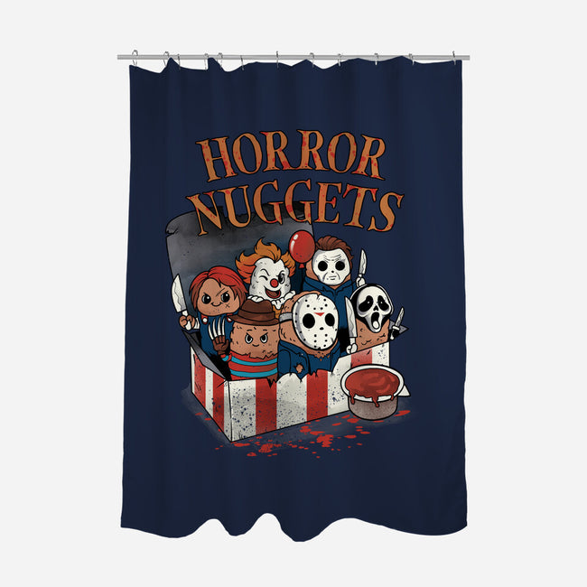 Horror Nuggets-None-Polyester-Shower Curtain-dandingeroz