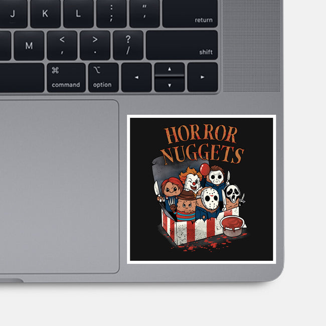 Horror Nuggets-None-Glossy-Sticker-dandingeroz