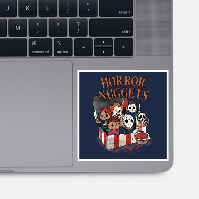 Horror Nuggets-None-Glossy-Sticker-dandingeroz
