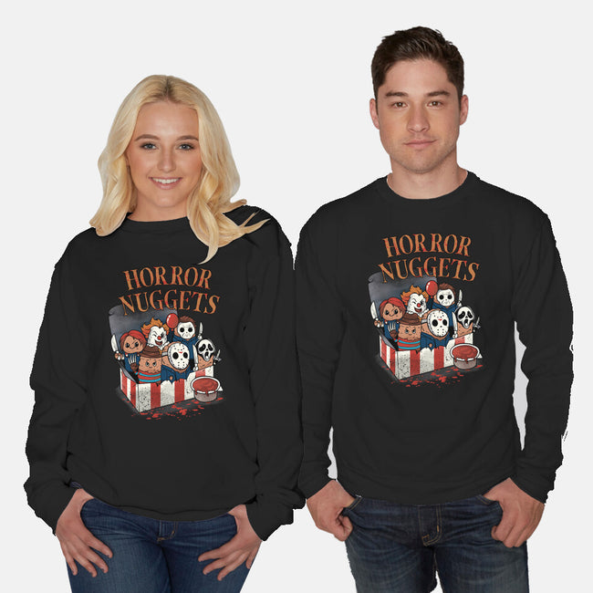 Horror Nuggets-Unisex-Crew Neck-Sweatshirt-dandingeroz