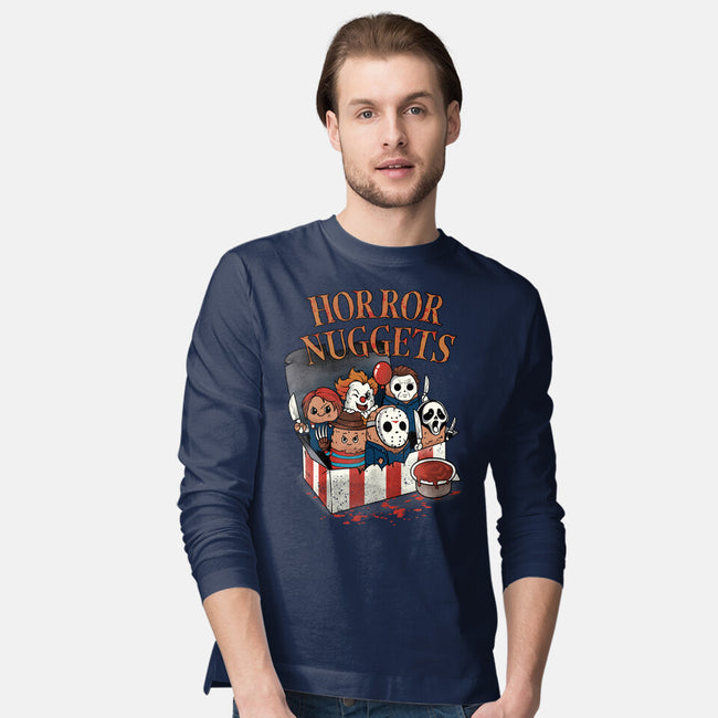 Horror Nuggets-Mens-Long Sleeved-Tee-dandingeroz