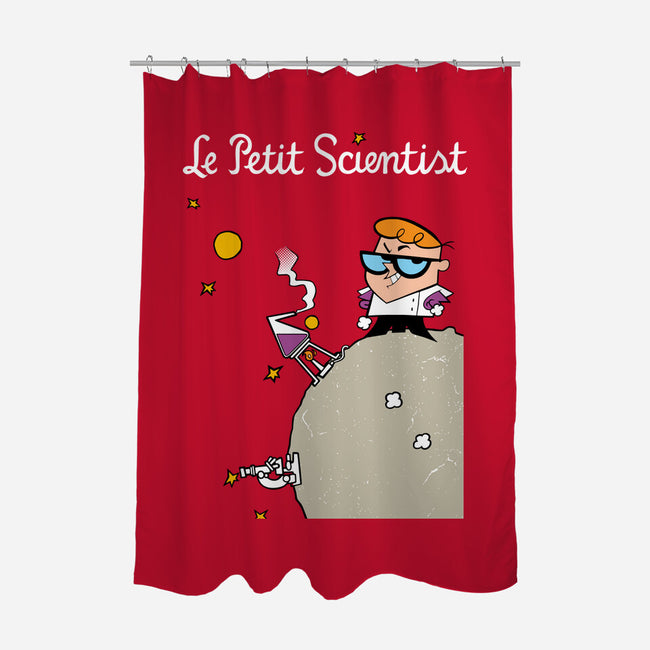 Le Petit Scientist-None-Polyester-Shower Curtain-imisko