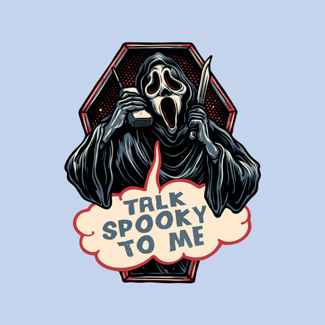 Talk Spooky To Me-Mens-Basic-Tee-glitchygorilla