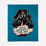 Talk Spooky To Me-None-Fleece-Blanket-glitchygorilla